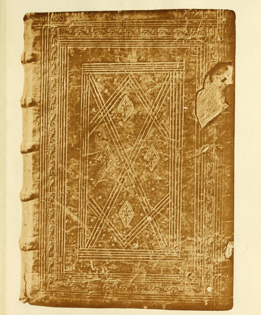 An illustration from Early Oxford bindings;, 1903, leaf 94
