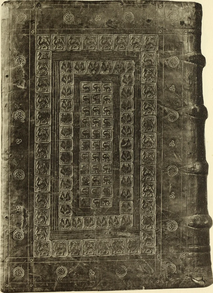 An illustration from Early Oxford bindings;, 1903, leaf 96