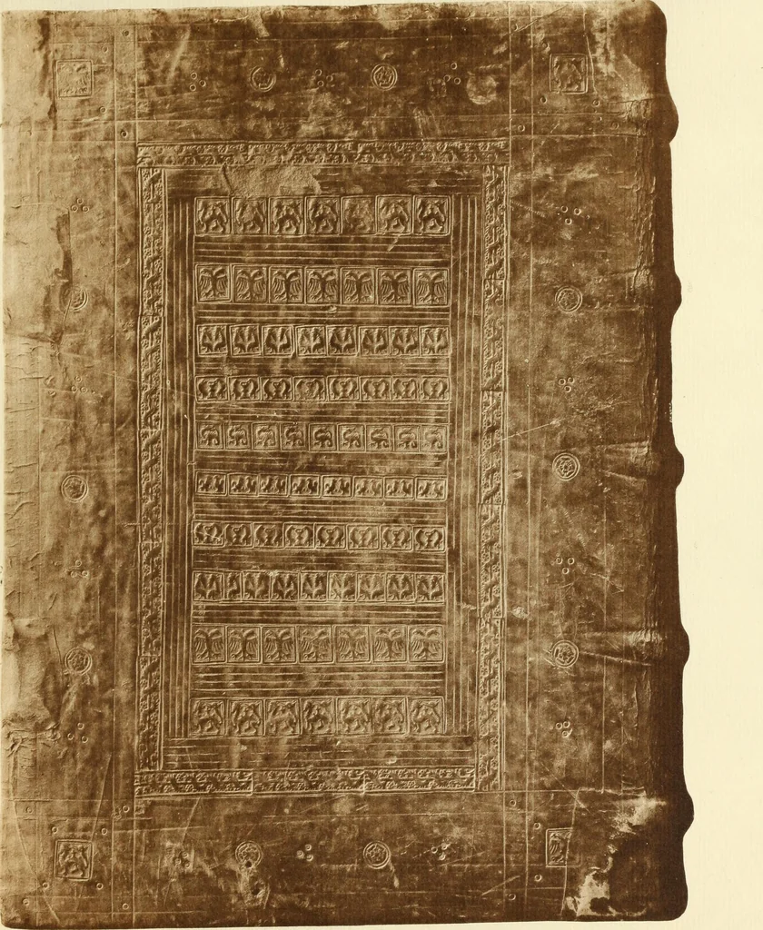 An illustration from Early Oxford bindings;, 1903, leaf 98