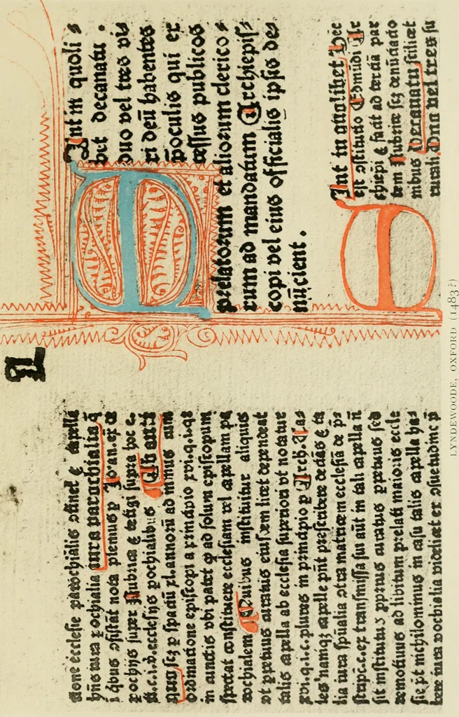 An illustration from The early Oxford press : a bibliography of printing and publishing at Oxford, '1468'-1640, with notes, appendixes and illustrations, 1895, leaf 387