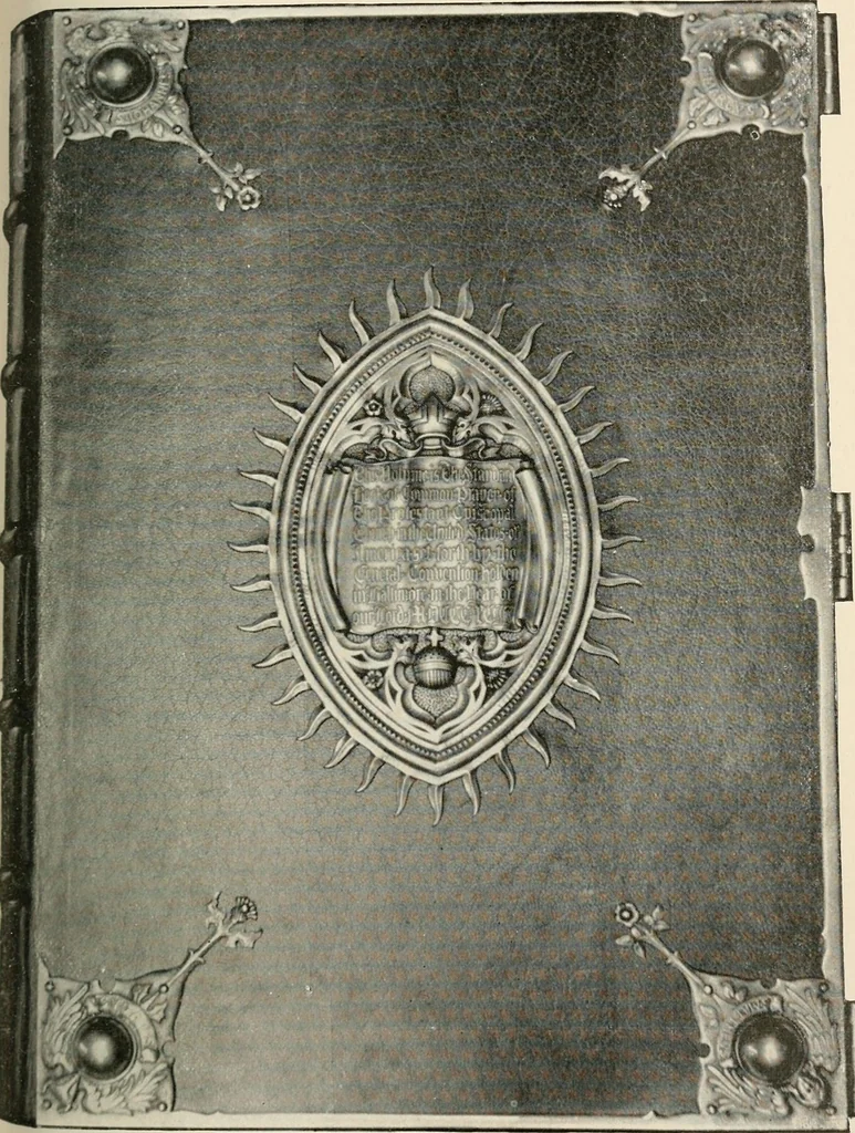 An illustration from Early prayer books of America; being a descriptive account of prayer books published in the United States, Mexico and Canada, 1896, leaf 181