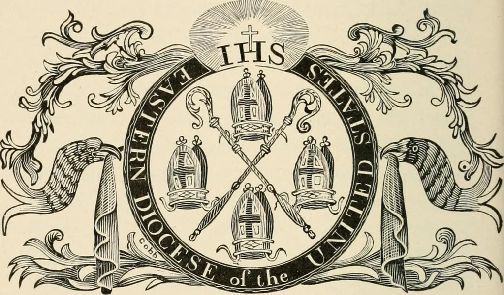 An illustration from Early prayer books of America; being a descriptive account of prayer books published in the United States, Mexico and Canada, 1896, leaf 458