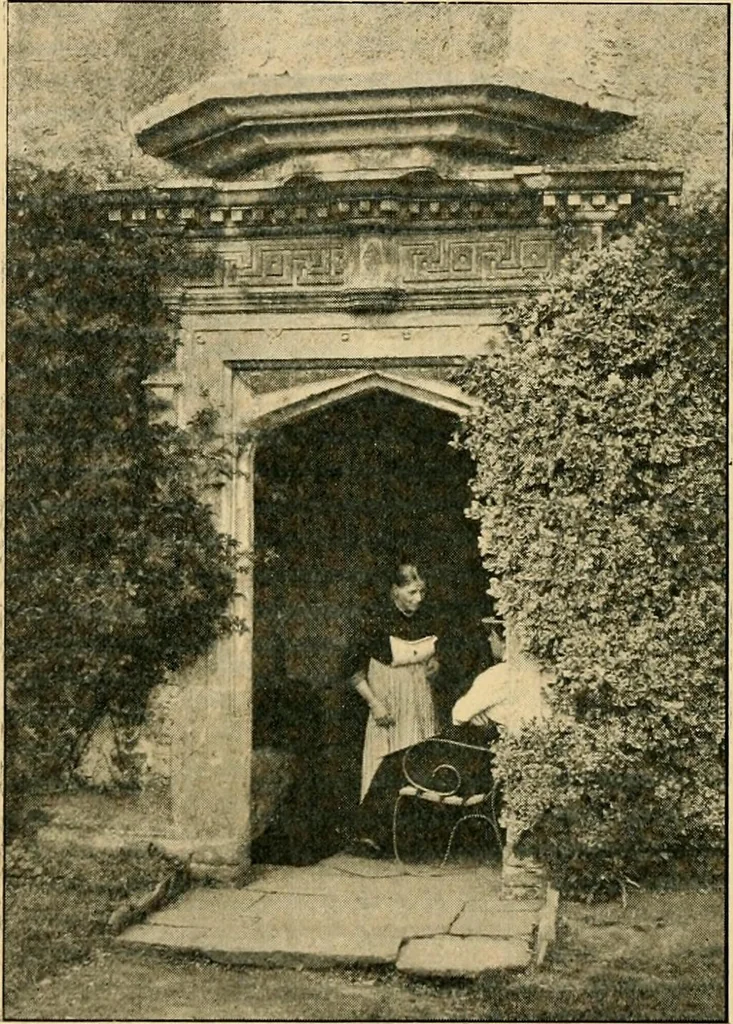 An illustration from Early renaissance architecture in England; a historical & descriptive account of the Tudor, Elizabethan & Jacobean periods, 1500-1625, for the use of students and others, 1901, leaf 162