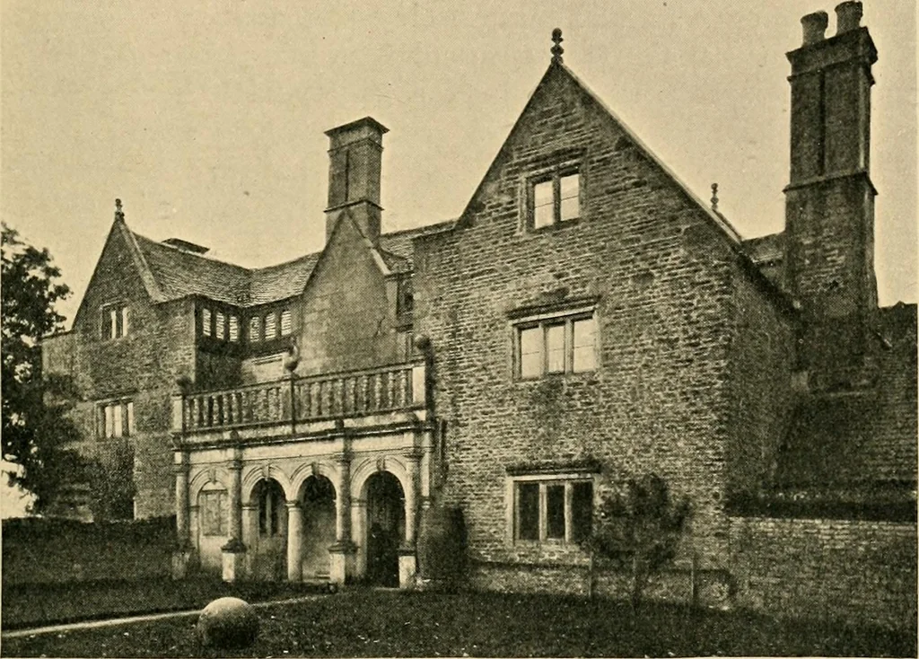 An illustration from Early renaissance architecture in England; a historical & descriptive account of the Tudor, Elizabethan & Jacobean periods, 1500-1625, for the use of students and others, 1901, leaf 167
