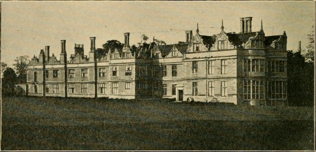 An illustration from Early renaissance architecture in England; a historical & descriptive account of the Tudor, Elizabethan & Jacobean periods, 1500-1625, for the use of students and others, 1901, leaf 176