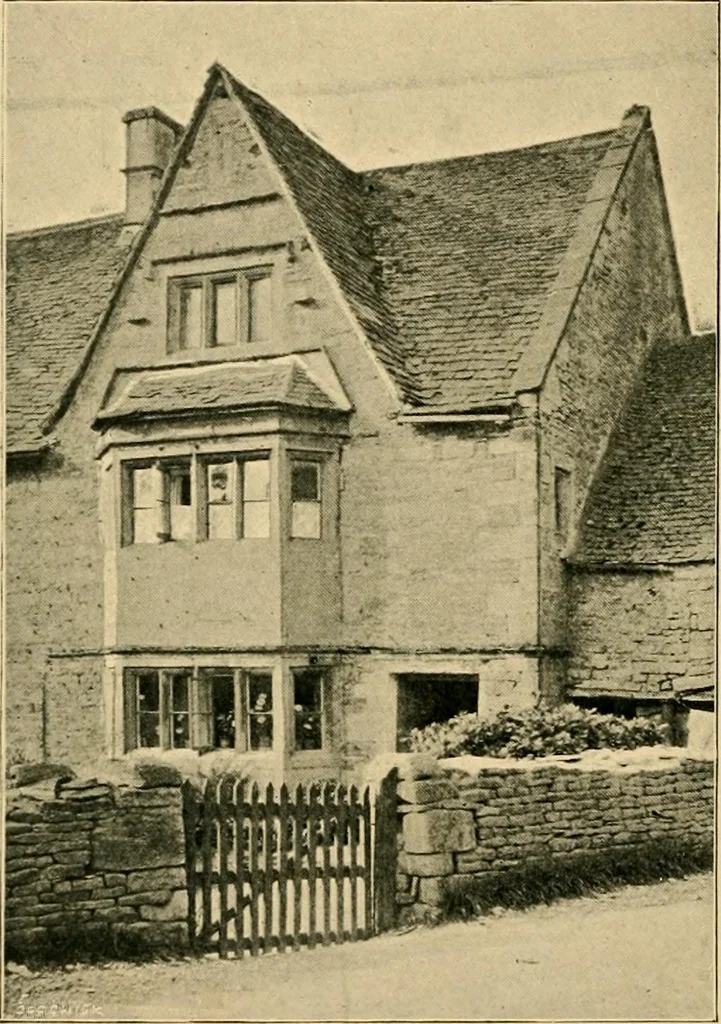 An illustration from Early renaissance architecture in England; a historical & descriptive account of the Tudor, Elizabethan & Jacobean periods, 1500-1625, for the use of students and others, 1901, leaf 204