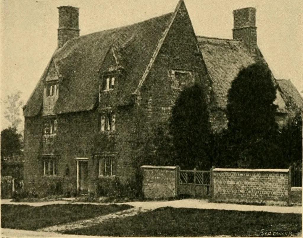An illustration from Early renaissance architecture in England; a historical & descriptive account of the Tudor, Elizabethan & Jacobean periods, 1500-1625, for the use of students and others, 1901, leaf 212