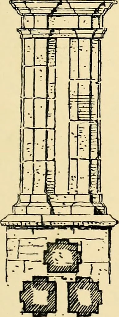 An illustration from Early renaissance architecture in England; a historical & descriptive account of the Tudor, Elizabethan & Jacobean periods, 1500-1625, for the use of students and others, 1901, leaf 229