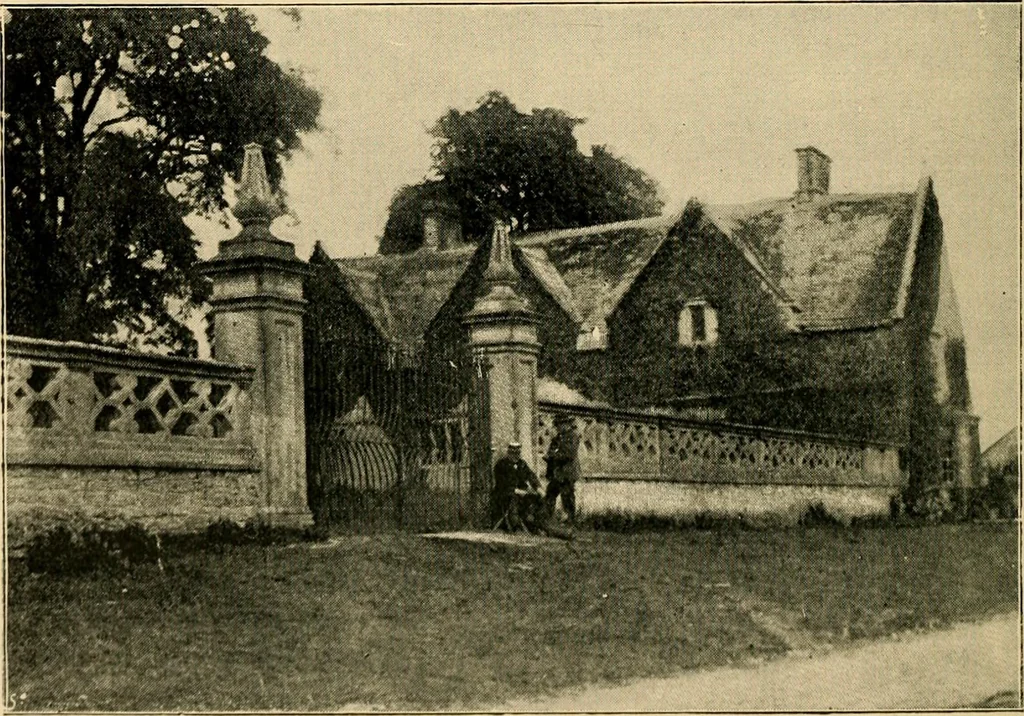 An illustration from Early renaissance architecture in England; a historical & descriptive account of the Tudor, Elizabethan & Jacobean periods, 1500-1625, for the use of students and others, 1901, leaf 236