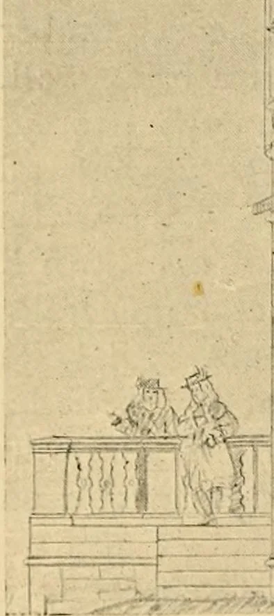 An illustration from Early renaissance architecture in England; a historical & descriptive account of the Tudor, Elizabethan & Jacobean periods, 1500-1625, for the use of students and others, 1901, leaf 240