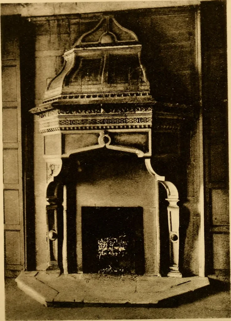 An illustration from Early renaissance architecture in England; a historical & descriptive account of the Tudor, Elizabethan & Jacobean periods, 1500-1625, for the use of students and others, 1901, leaf 312