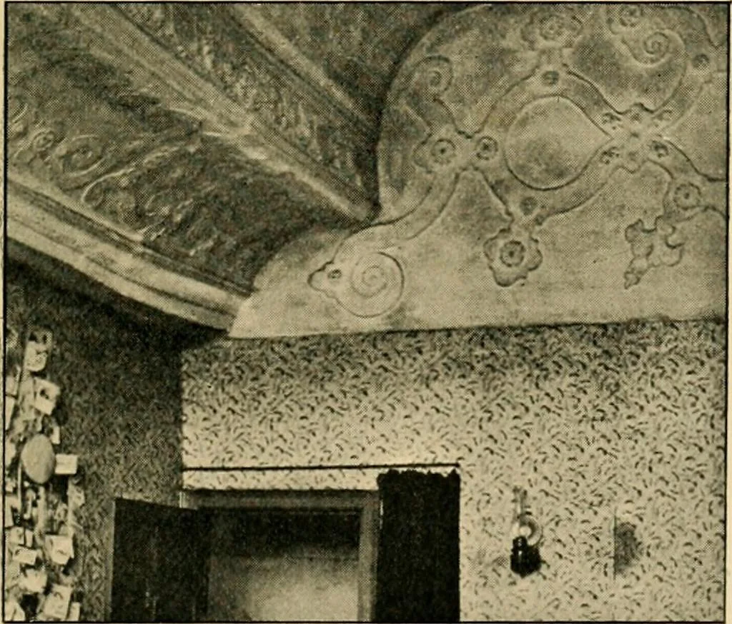 An illustration from Early renaissance architecture in England; a historical & descriptive account of the Tudor, Elizabethan & Jacobean periods, 1500-1625, for the use of students and others, 1901, leaf 339
