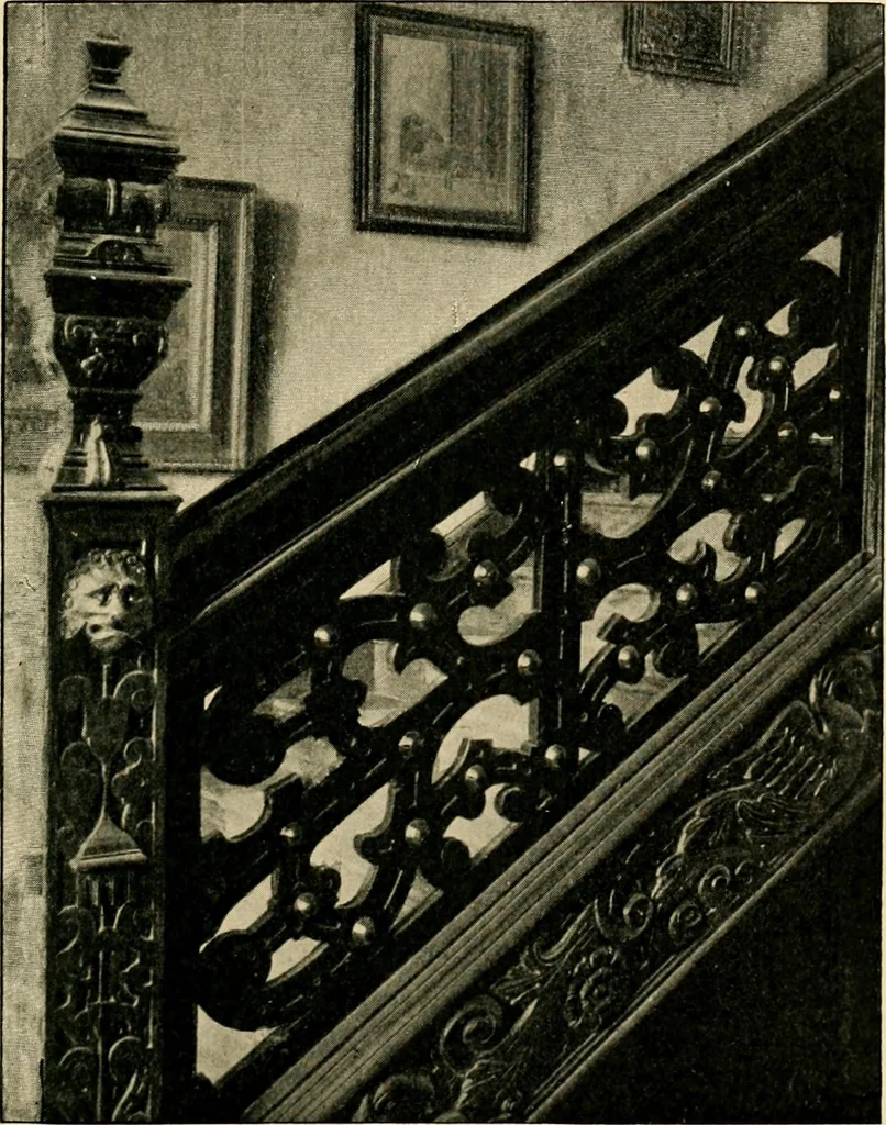 An illustration from Early renaissance architecture in England; a historical & descriptive account of the Tudor, Elizabethan & Jacobean periods, 1500-1625, for the use of students and others, 1901, leaf 363