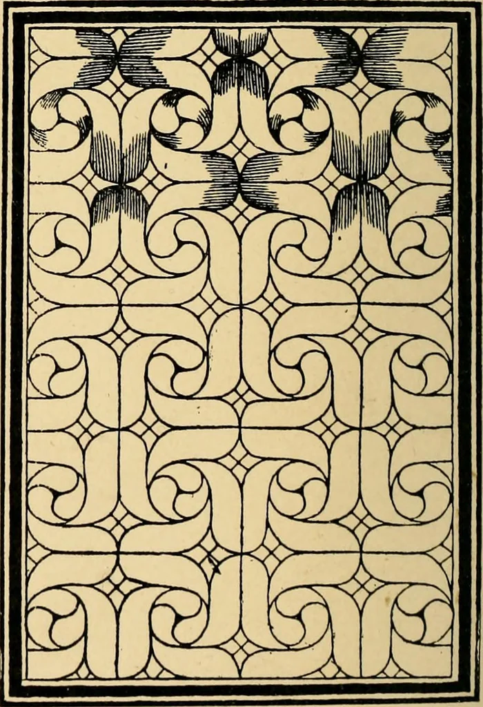 An illustration from Early renaissance architecture in England; a historical & descriptive account of the Tudor, Elizabethan & Jacobean periods, 1500-1625, for the use of students and others, 1901, leaf 380