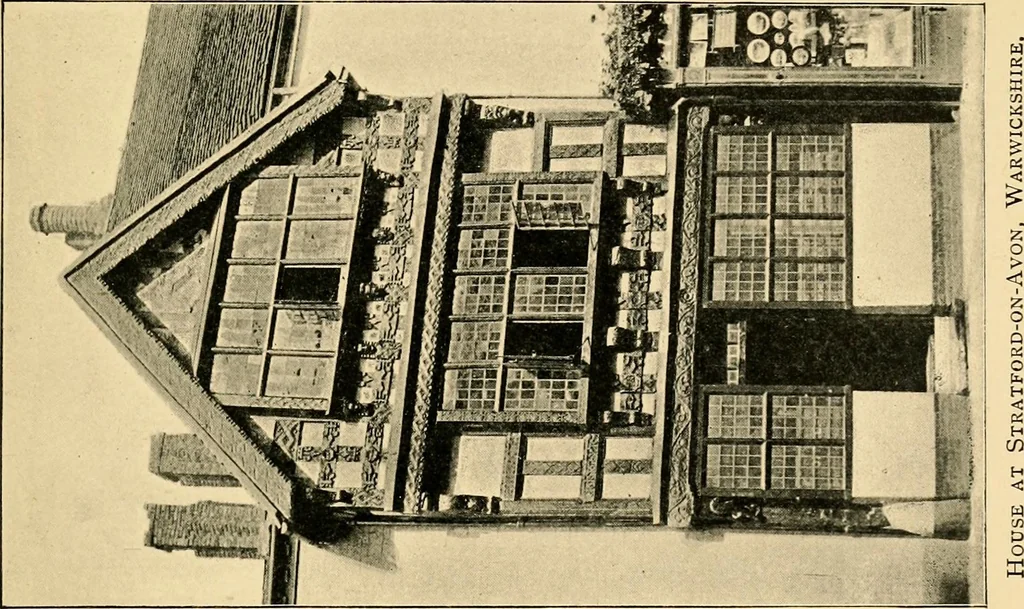 An illustration from Early renaissance architecture in England; a historical & descriptive account of the Tudor, Elizabethan & Jacobean periods, 1500-1625, for the use of students and others, 1901, leaf 385