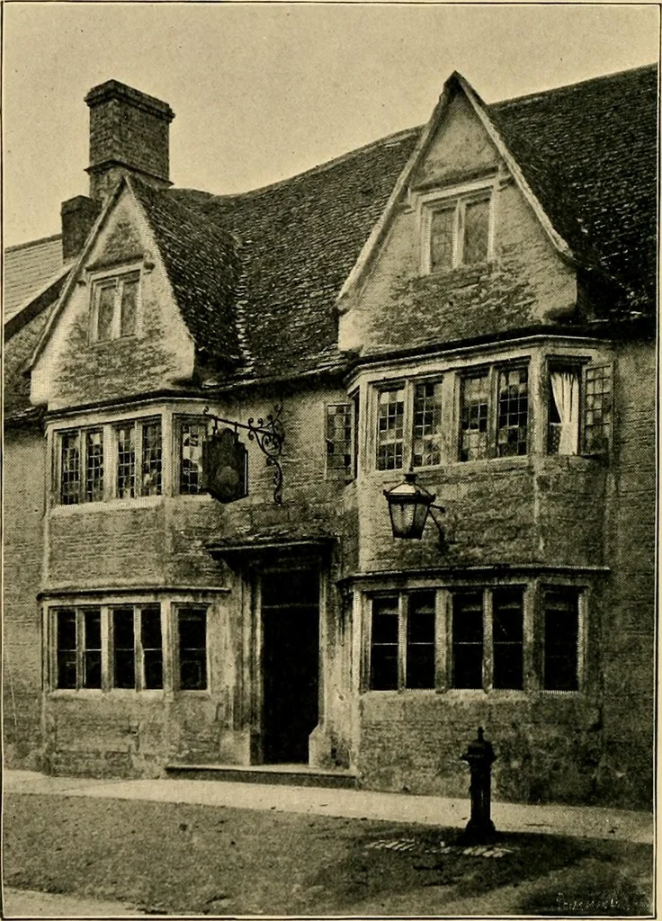 An illustration from Early renaissance architecture in England; a historical & descriptive account of the Tudor, Elizabethan & Jacobean periods, 1500-1625, for the use of students and others, 1901, leaf 390