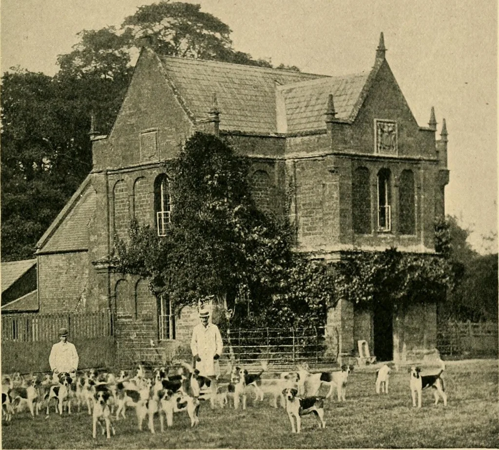 An illustration from Early renaissance architecture in England; a historical & descriptive account of the Tudor, Elizabethan & Jacobean periods, 1500-1625, for the use of students and others, 1901, leaf 399