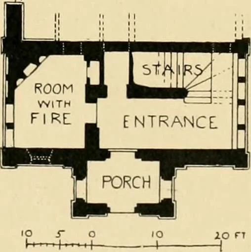 An illustration from Early renaissance architecture in England; a historical & descriptive account of the Tudor, Elizabethan & Jacobean periods, 1500-1625, for the use of students and others, 1901, leaf 399