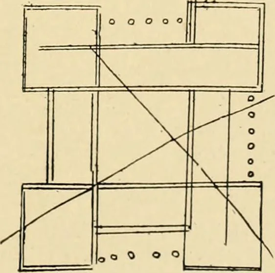 An illustration from Early renaissance architecture in England; a historical & descriptive account of the Tudor, Elizabethan & Jacobean periods, 1500-1625, for the use of students and others, 1901, leaf 419