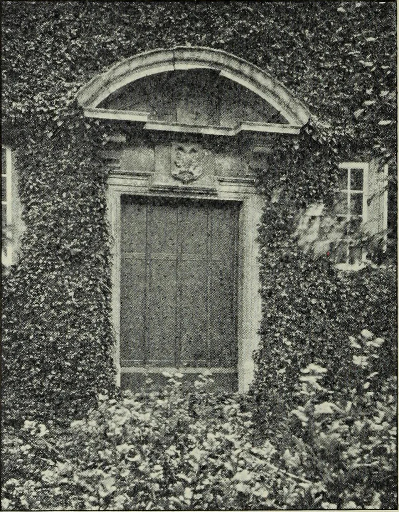An illustration from Early renaissance architecture in England; a historical & descriptive account of the Tudor, Elizabethan & Jacobean periods, 1500-1625, for the use of students and others, 1901, leaf 164