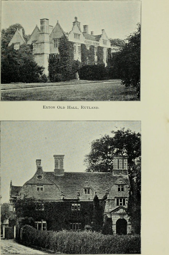 An illustration from Early renaissance architecture in England; a historical & descriptive account of the Tudor, Elizabethan & Jacobean periods, 1500-1625, for the use of students and others, 1901, leaf 187