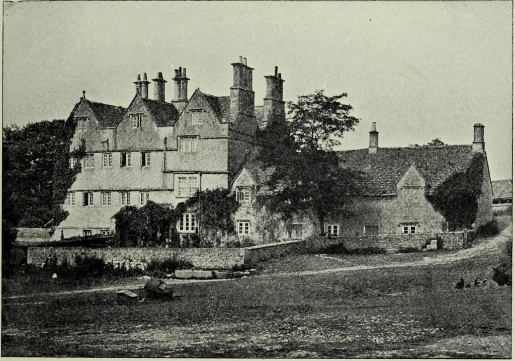 An illustration from Early renaissance architecture in England; a historical & descriptive account of the Tudor, Elizabethan & Jacobean periods, 1500-1625, for the use of students and others, 1901, leaf 189