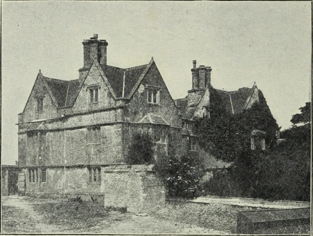 An illustration from Early renaissance architecture in England; a historical & descriptive account of the Tudor, Elizabethan & Jacobean periods, 1500-1625, for the use of students and others, 1901, leaf 190