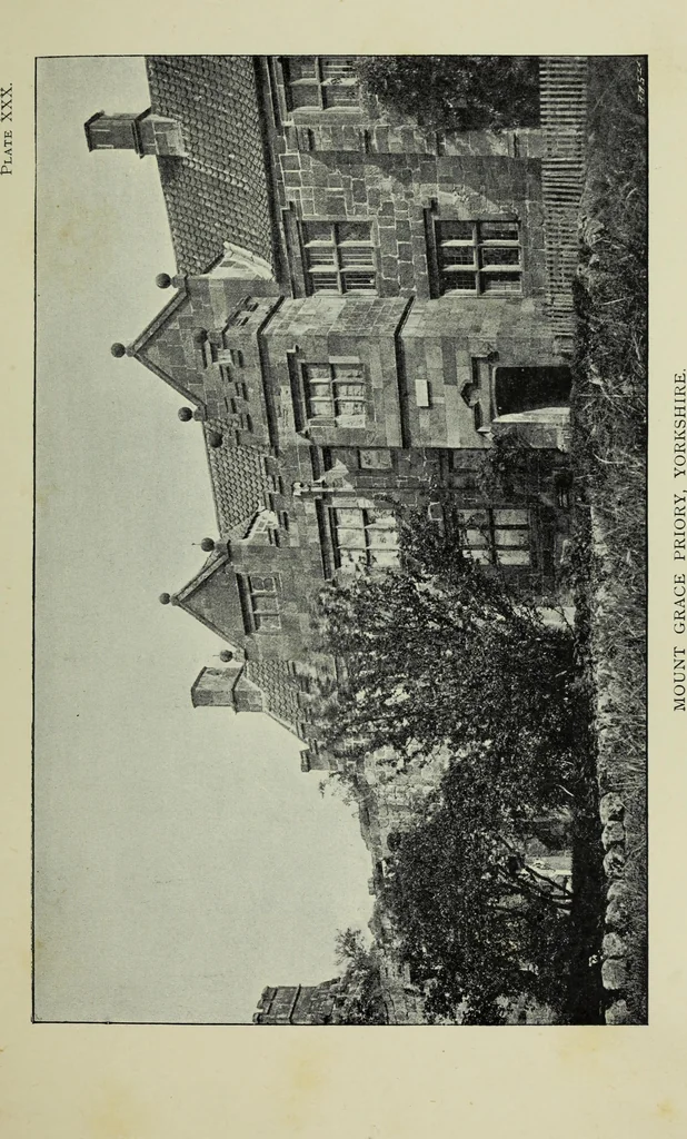 An illustration from Early renaissance architecture in England; a historical & descriptive account of the Tudor, Elizabethan & Jacobean periods, 1500-1625, for the use of students and others, 1901, leaf 195