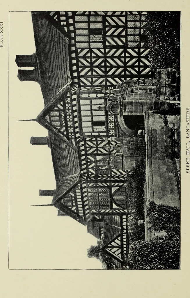 An illustration from Early renaissance architecture in England; a historical & descriptive account of the Tudor, Elizabethan & Jacobean periods, 1500-1625, for the use of students and others, 1901, leaf 198