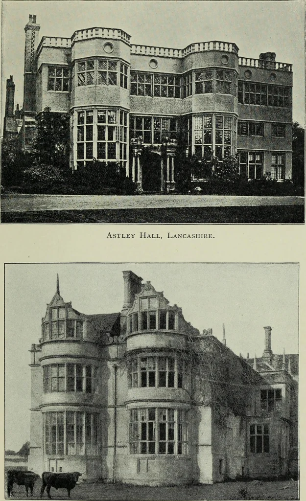 An illustration from Early renaissance architecture in England; a historical & descriptive account of the Tudor, Elizabethan & Jacobean periods, 1500-1625, for the use of students and others, 1901, leaf 207
