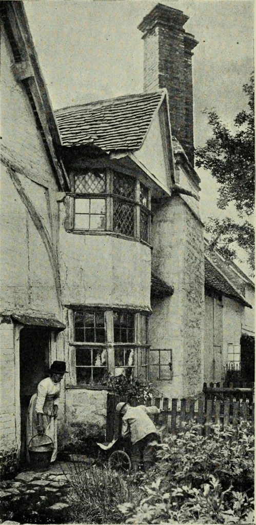 An illustration from Early renaissance architecture in England; a historical & descriptive account of the Tudor, Elizabethan & Jacobean periods, 1500-1625, for the use of students and others, 1901, leaf 211