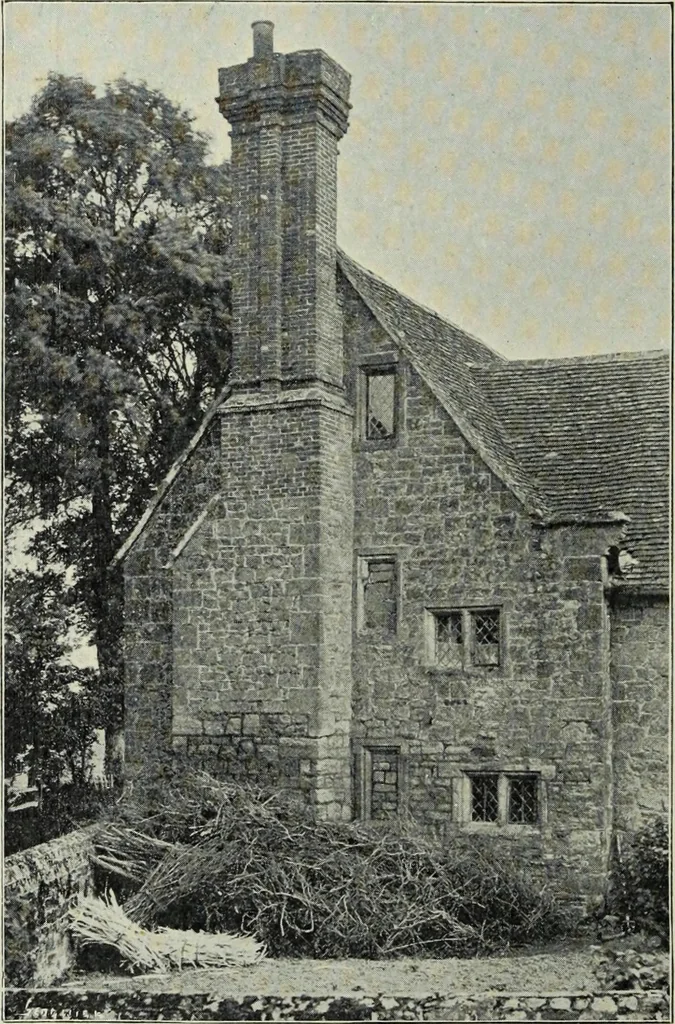 An illustration from Early renaissance architecture in England; a historical & descriptive account of the Tudor, Elizabethan & Jacobean periods, 1500-1625, for the use of students and others, 1901, leaf 232