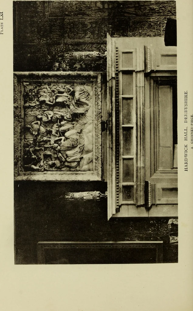 An illustration from Early renaissance architecture in England; a historical & descriptive account of the Tudor, Elizabethan & Jacobean periods, 1500-1625, for the use of students and others, 1901, leaf 320