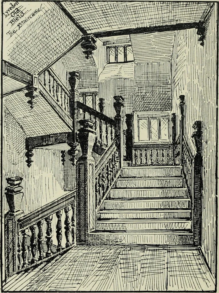 An illustration from Early renaissance architecture in England; a historical & descriptive account of the Tudor, Elizabethan & Jacobean periods, 1500-1625, for the use of students and others, 1901, leaf 358