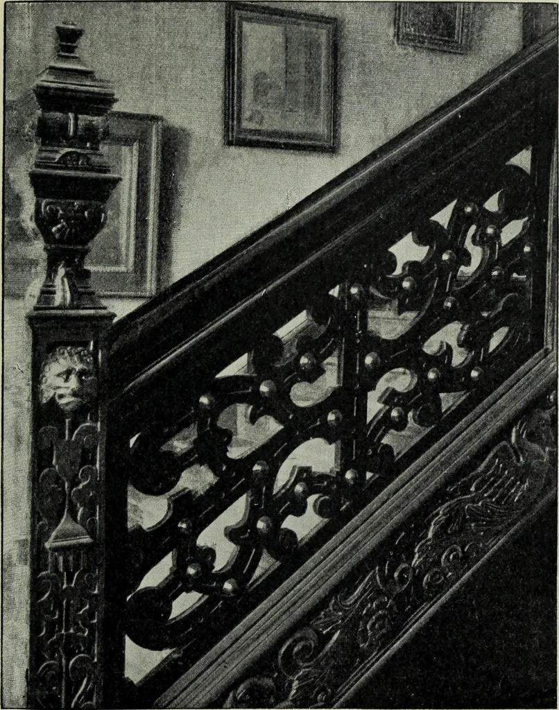 An illustration from Early renaissance architecture in England; a historical & descriptive account of the Tudor, Elizabethan & Jacobean periods, 1500-1625, for the use of students and others, 1901, leaf 367