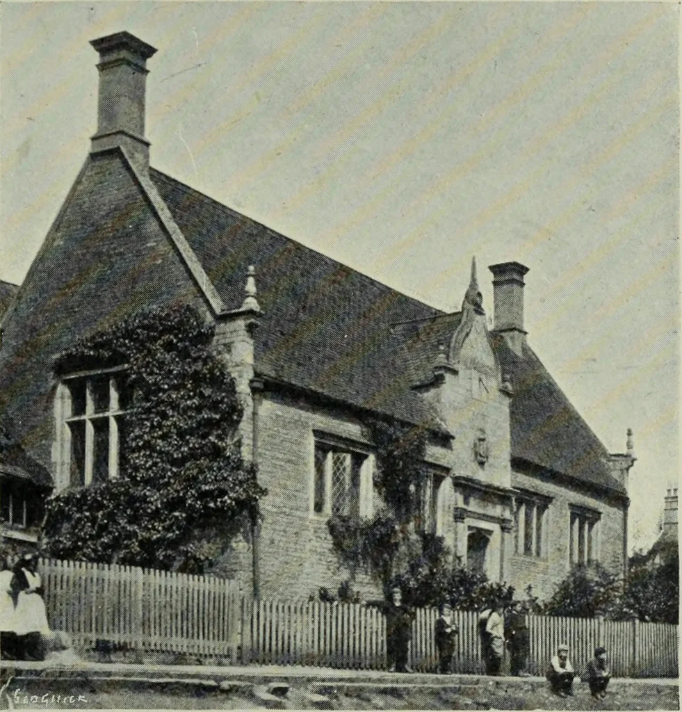 An illustration from Early renaissance architecture in England; a historical & descriptive account of the Tudor, Elizabethan & Jacobean periods, 1500-1625, for the use of students and others, 1901, leaf 401