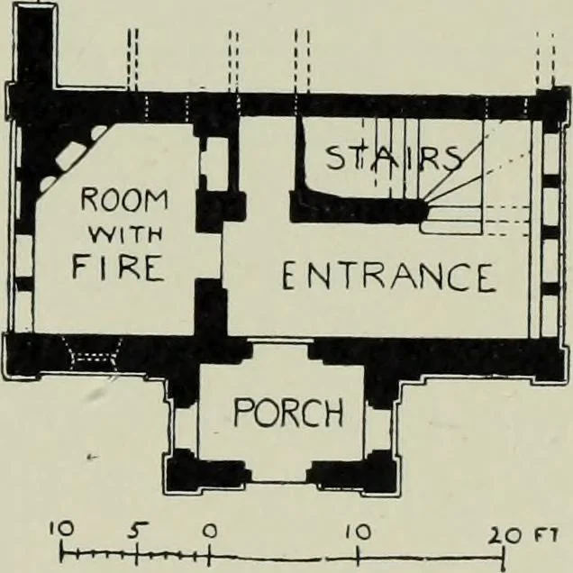 An illustration from Early renaissance architecture in England; a historical & descriptive account of the Tudor, Elizabethan & Jacobean periods, 1500-1625, for the use of students and others, 1901, leaf 403