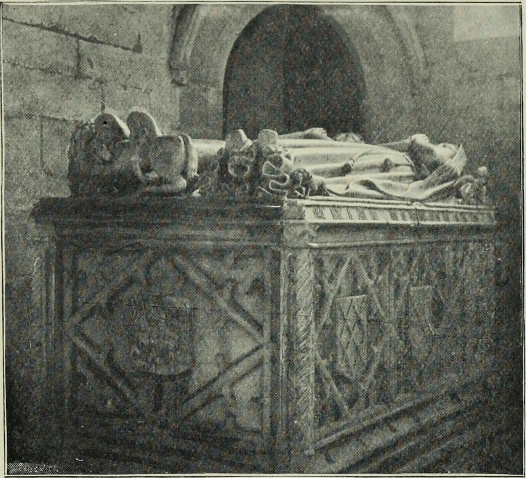 An illustration from Early renaissance architecture in England; a historical & descriptive account of the Tudor, Elizabethan & Jacobean periods, 1500-1625, for the use of students and others, 1901, leaf 41