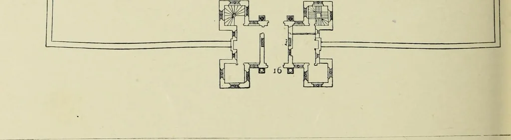 An illustration from Early renaissance architecture in England; a historical & descriptive account of the Tudor, Elizabethan & Jacobean periods, 1500-1625, for the use of students and others, 1901, leaf 428