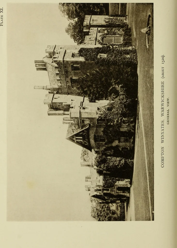 An illustration from Early renaissance architecture in England; a historical & descriptive account of the Tudor, Elizabethan & Jacobean periods, 1500-1625, for the use of students and others, 1901, leaf 94