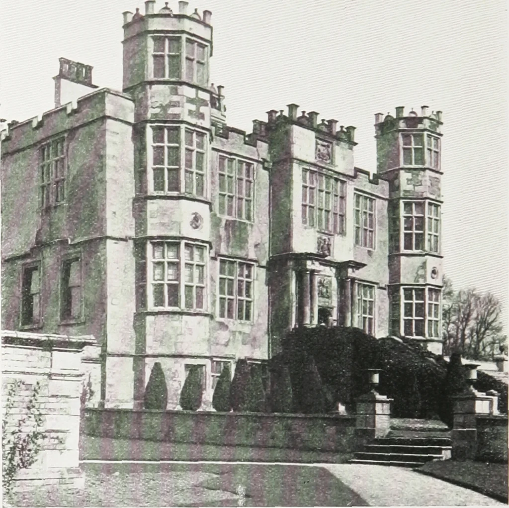 An illustration from Early renaissance architecture in England : a historical and descriptive account of the Tudor, Elizabethan, and Jacobean periods, 1500-1625 : for the use of students and others, 1914, leaf 109