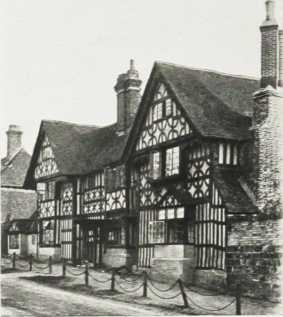 An illustration from Early renaissance architecture in England : a historical and descriptive account of the Tudor, Elizabethan, and Jacobean periods, 1500-1625 : for the use of students and others, 1914, leaf 151