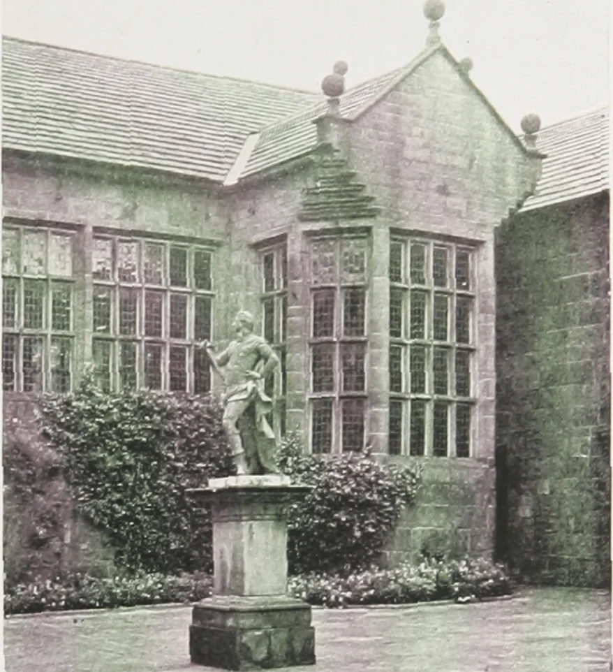 An illustration from Early renaissance architecture in England : a historical and descriptive account of the Tudor, Elizabethan, and Jacobean periods, 1500-1625 : for the use of students and others, 1914, leaf 152