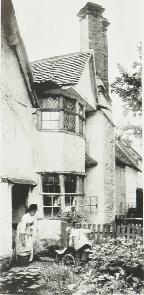 An illustration from Early renaissance architecture in England : a historical and descriptive account of the Tudor, Elizabethan, and Jacobean periods, 1500-1625 : for the use of students and others, 1914, leaf 159
