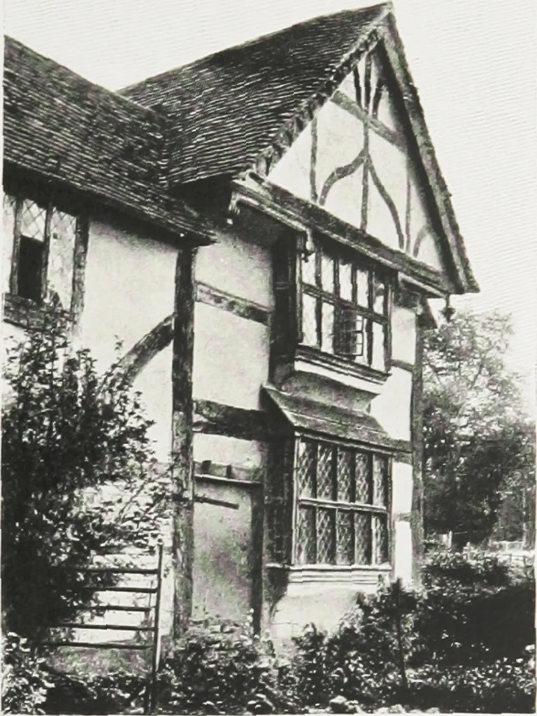 An illustration from Early renaissance architecture in England : a historical and descriptive account of the Tudor, Elizabethan, and Jacobean periods, 1500-1625 : for the use of students and others, 1914, leaf 166