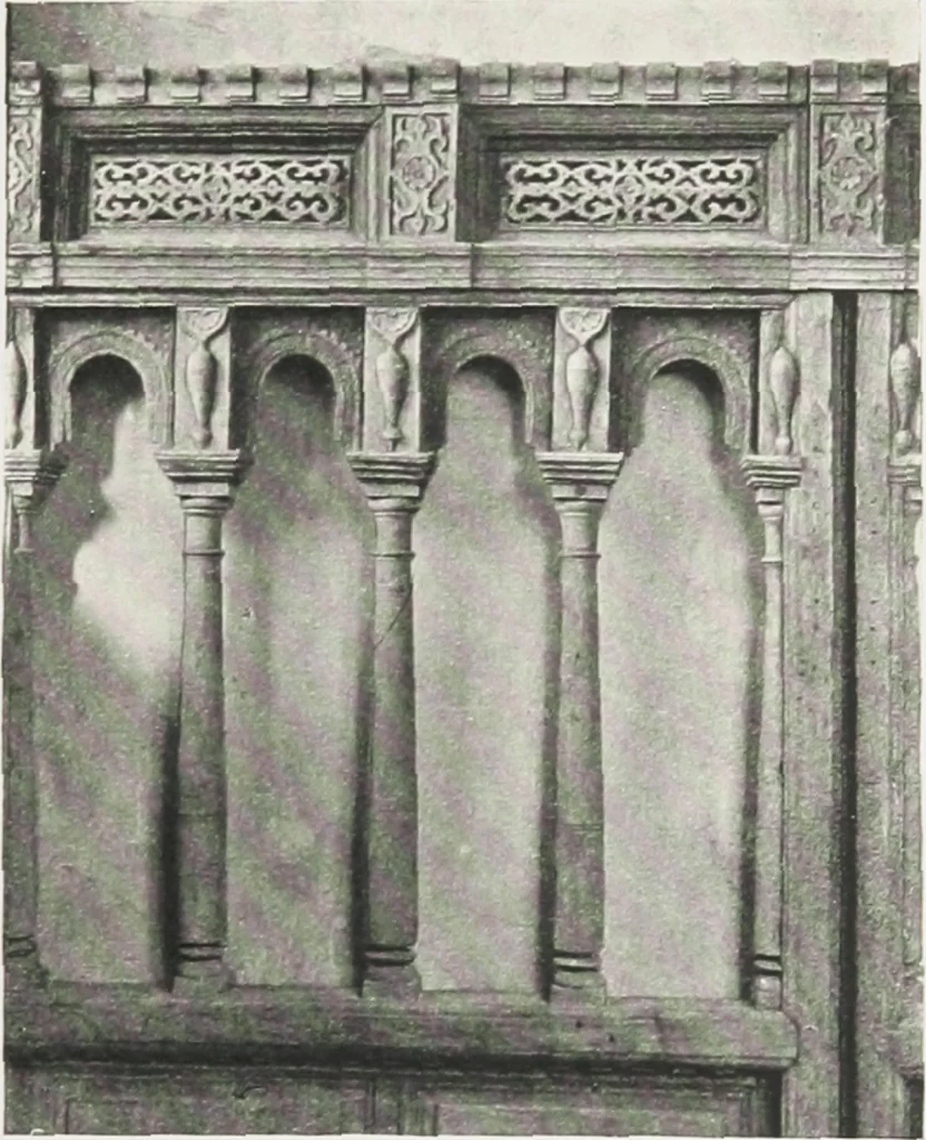 An illustration from Early renaissance architecture in England : a historical and descriptive account of the Tudor, Elizabethan, and Jacobean periods, 1500-1625 : for the use of students and others, 1914, leaf 212