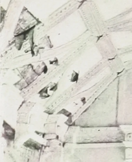 An illustration from Early renaissance architecture in England : a historical and descriptive account of the Tudor, Elizabethan, and Jacobean periods, 1500-1625 : for the use of students and others, 1914, leaf 217
