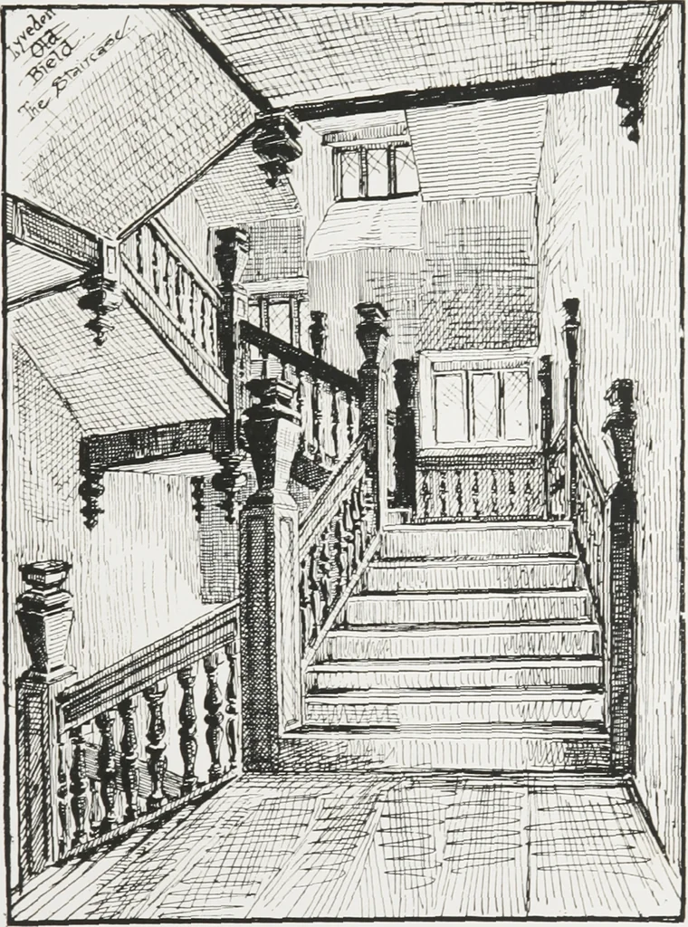 An illustration from Early renaissance architecture in England : a historical and descriptive account of the Tudor, Elizabethan, and Jacobean periods, 1500-1625 : for the use of students and others, 1914, leaf 264