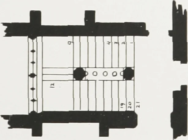 An illustration from Early renaissance architecture in England : a historical and descriptive account of the Tudor, Elizabethan, and Jacobean periods, 1500-1625 : for the use of students and others, 1914, leaf 268