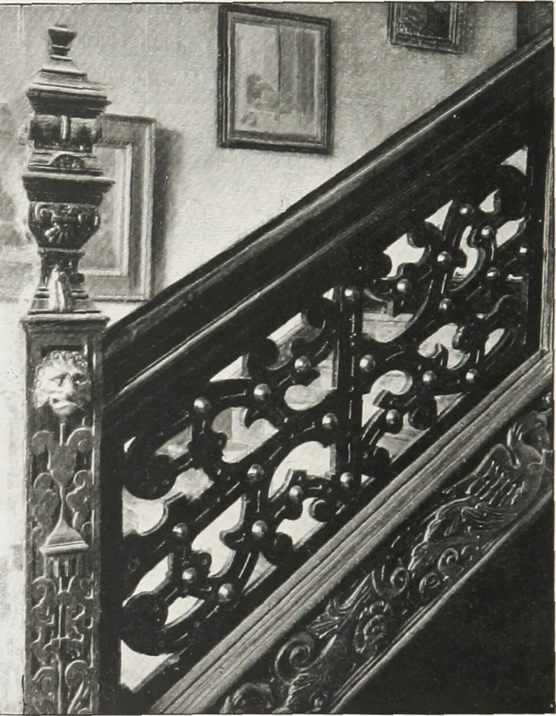 An illustration from Early renaissance architecture in England : a historical and descriptive account of the Tudor, Elizabethan, and Jacobean periods, 1500-1625 : for the use of students and others, 1914, leaf 271